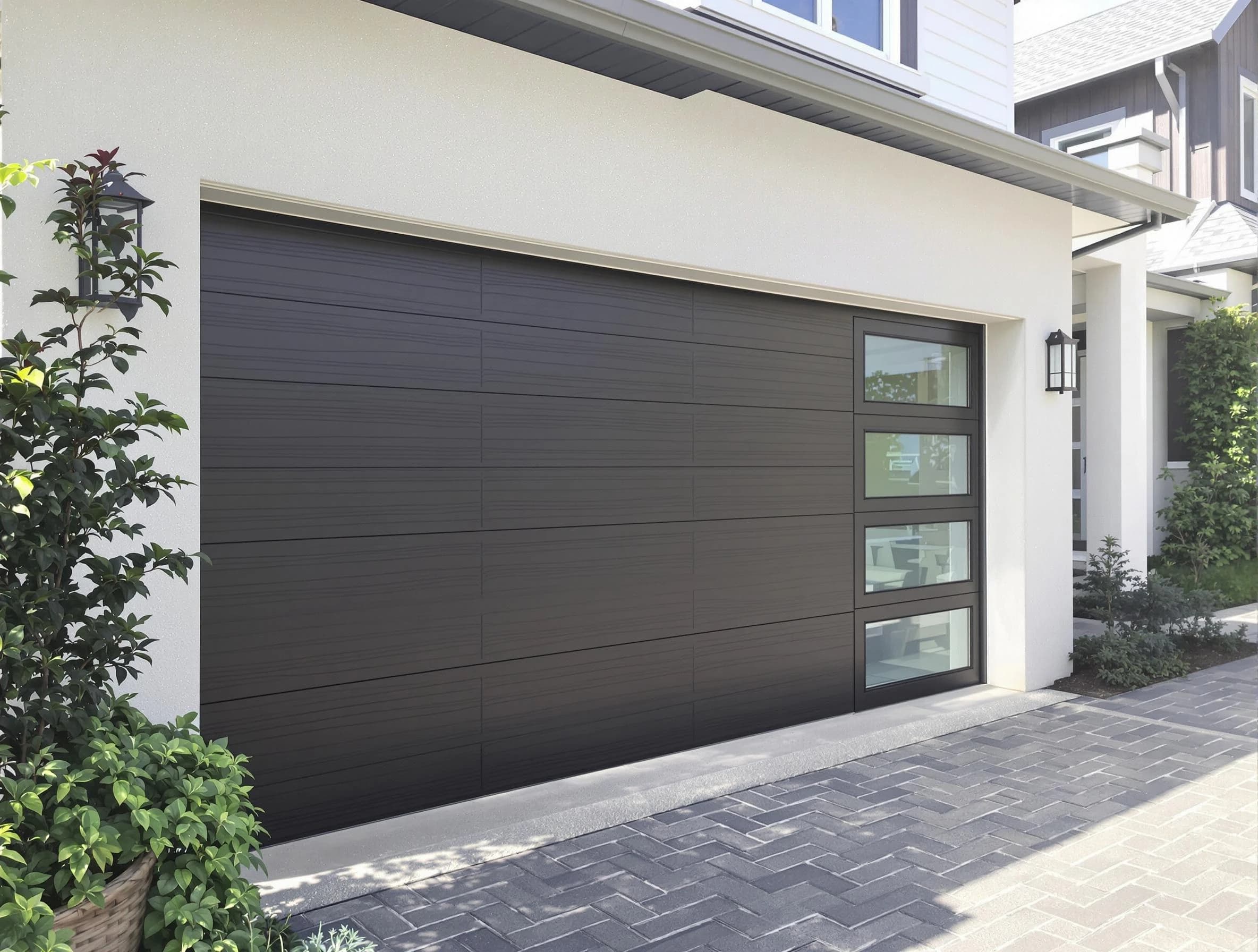 Custom garage door installation by College Park Garage Door Repair in College Park
