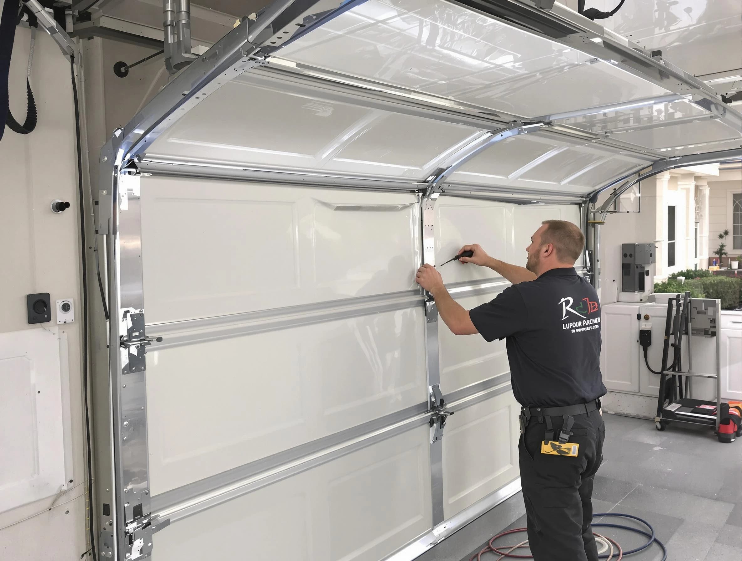 College Park Garage Door Repair professional performing panel repair in College Park