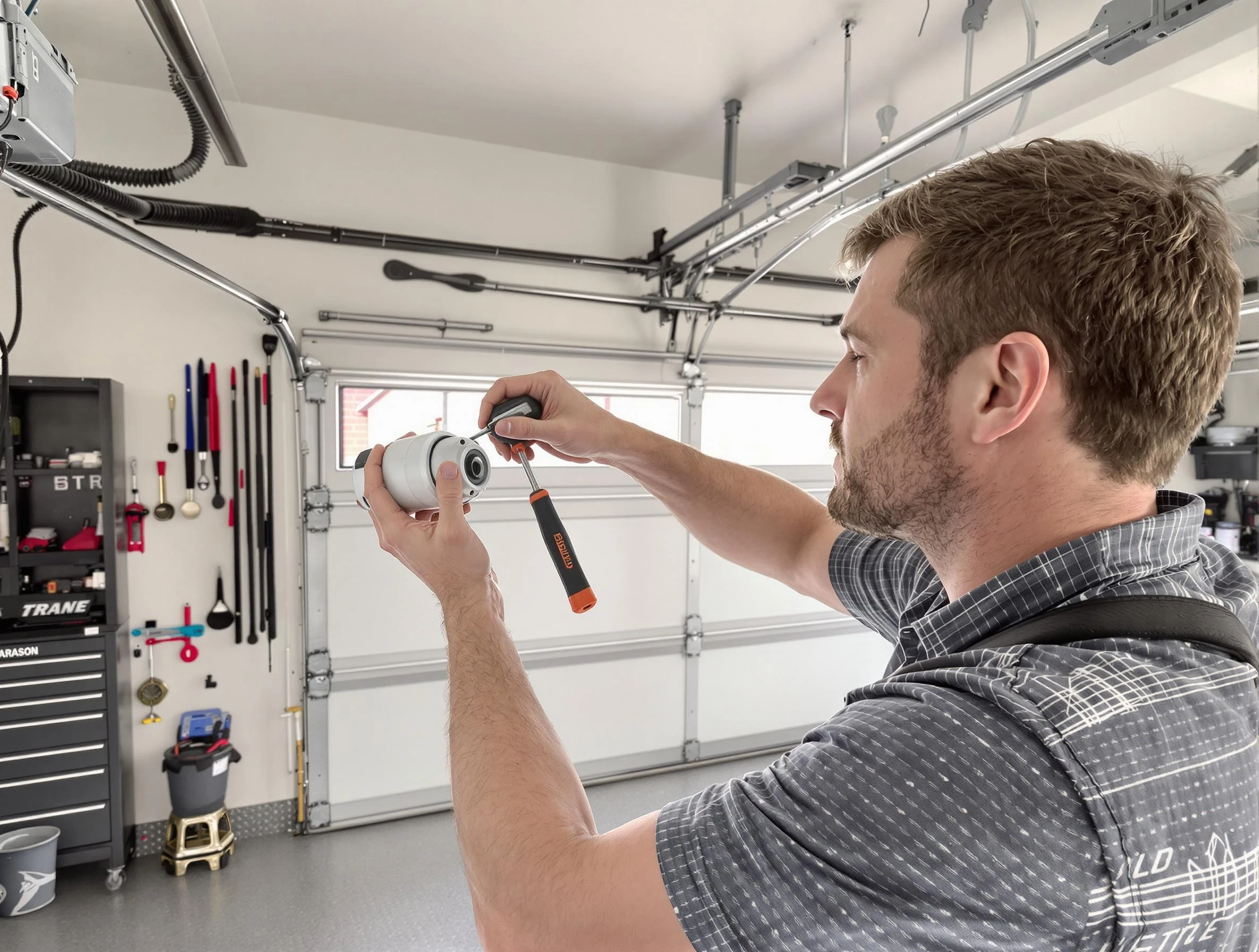 Garage door opener repair service by College Park Garage Door Repair in College Park