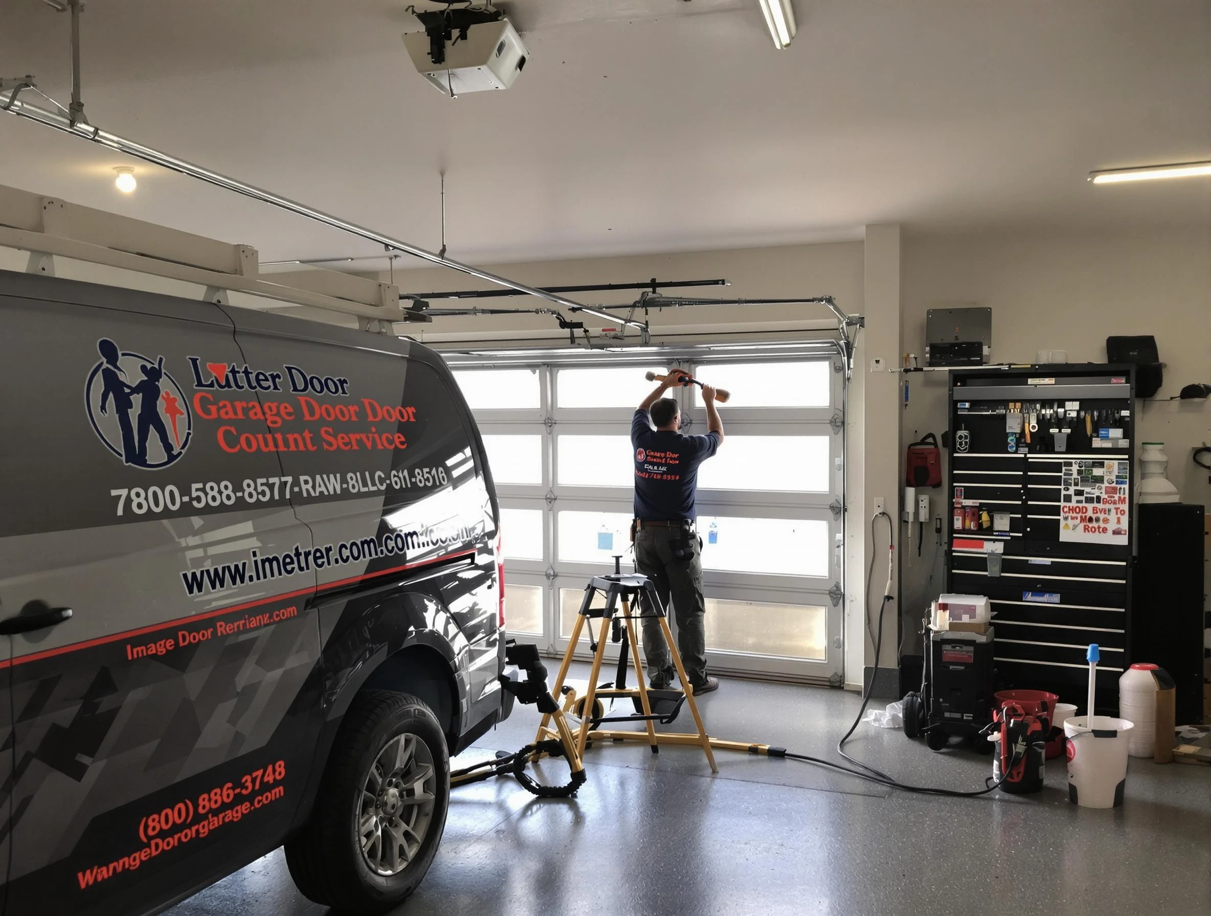 College Park Garage Door Repair rapid response team performing same-day repair in College Park